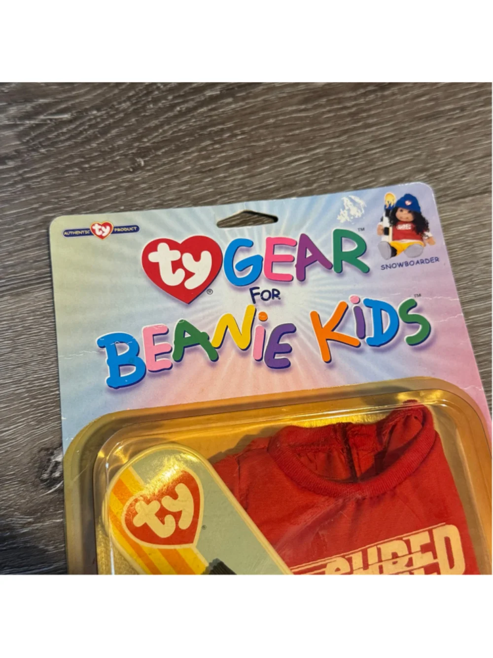 11-236 Ty Gear Apparel For Beanie Kids. “snowboarder”